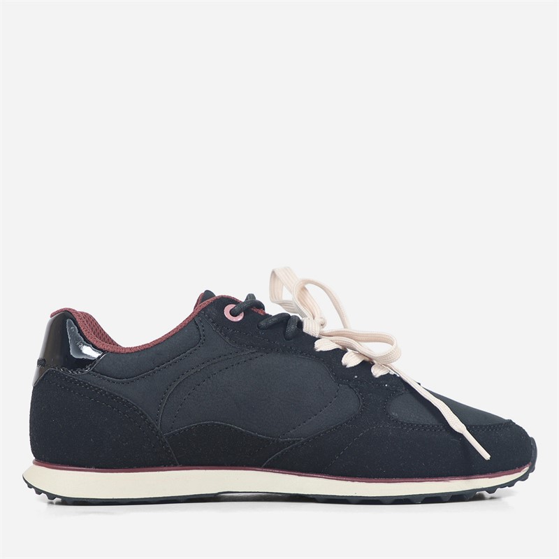 GAP Womens Run Gold Flat Trainers Total Black