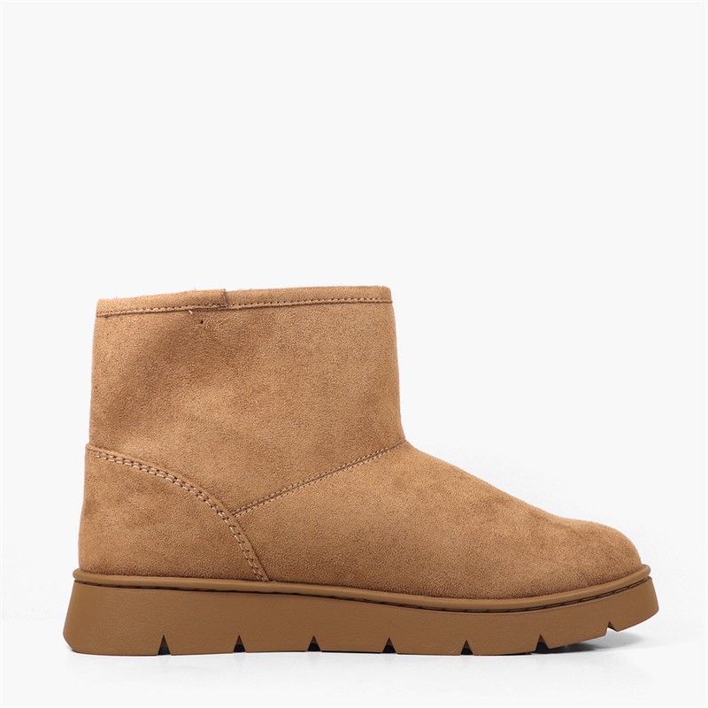 GAP Womens Aspen Mid Boots Camel