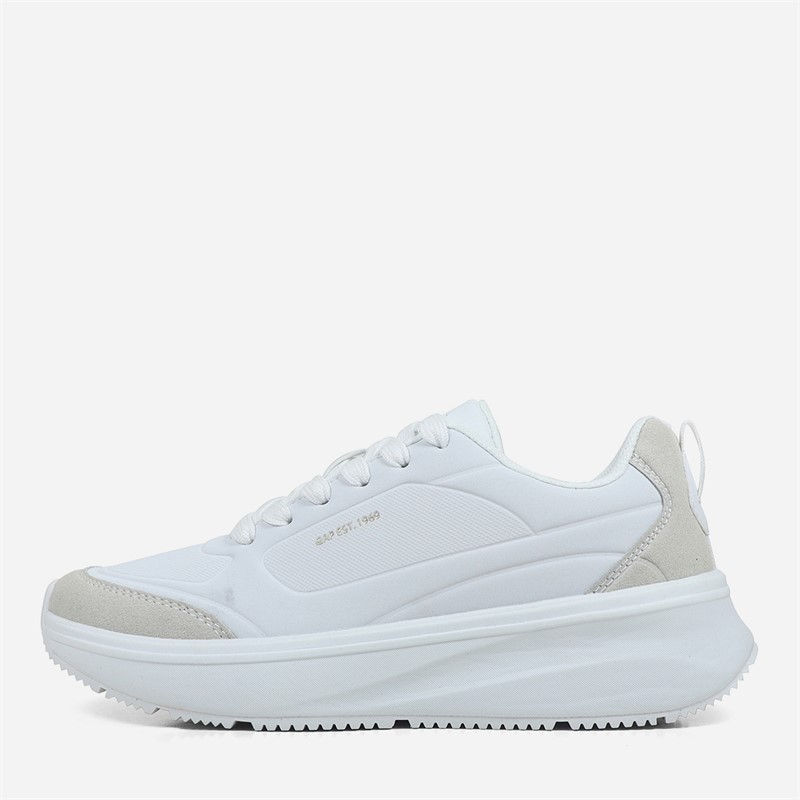 GAP Womens Flame Trainers White