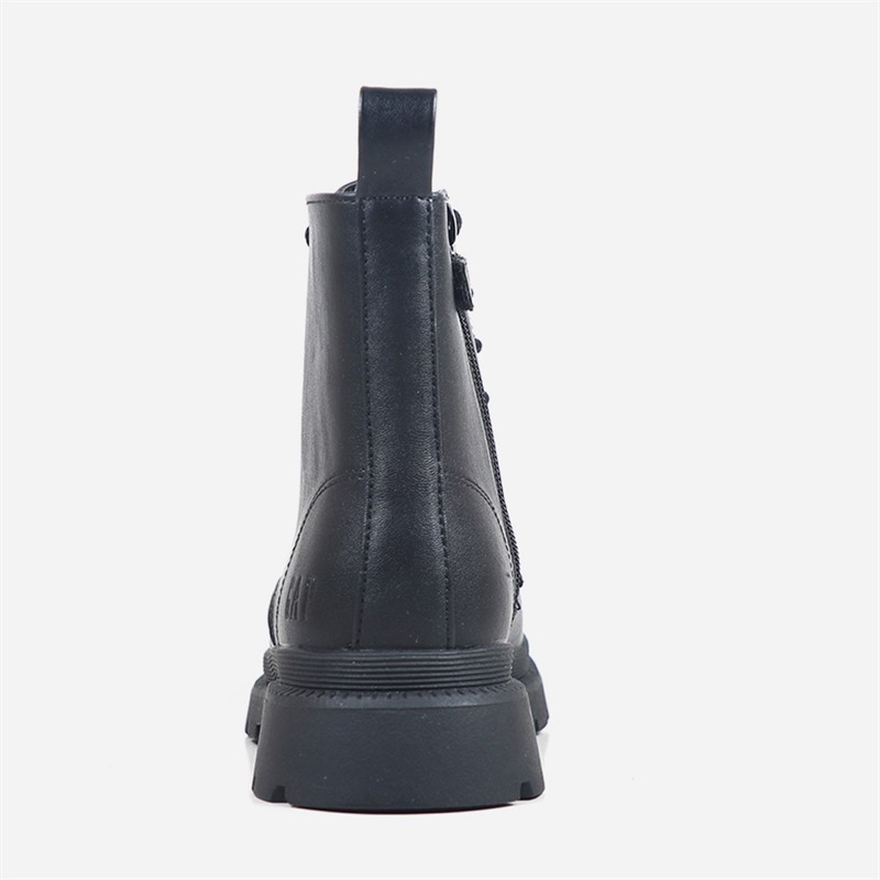 GAP Girls Selma Lace Up Boots Black
