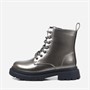 GAP Girls Selma Lace Up Boots Anthracite