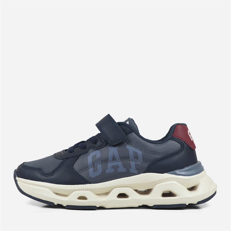 GAP Boys San Francisco Trainers Navy/Blue/Red Navy Blue Red