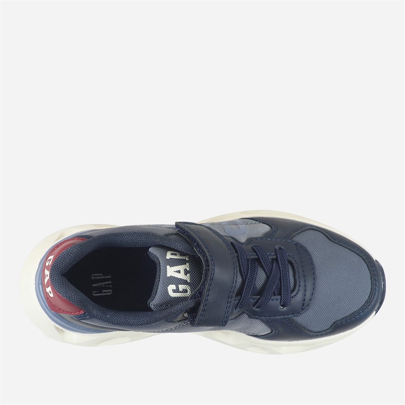 GAP Boys San Francisco Trainers Navy/Blue/Red Navy Blue Red