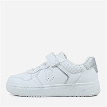 GAP Girls Chicago Trainers White/Silver White Silver
