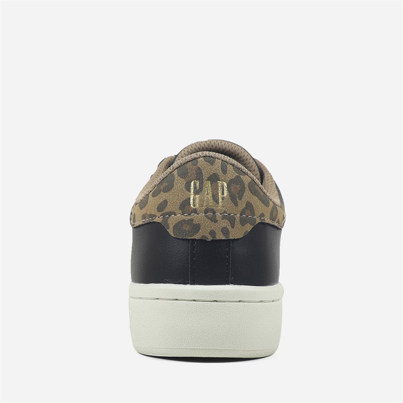 GAP Womens Sun LTX Trainers Black Leopard