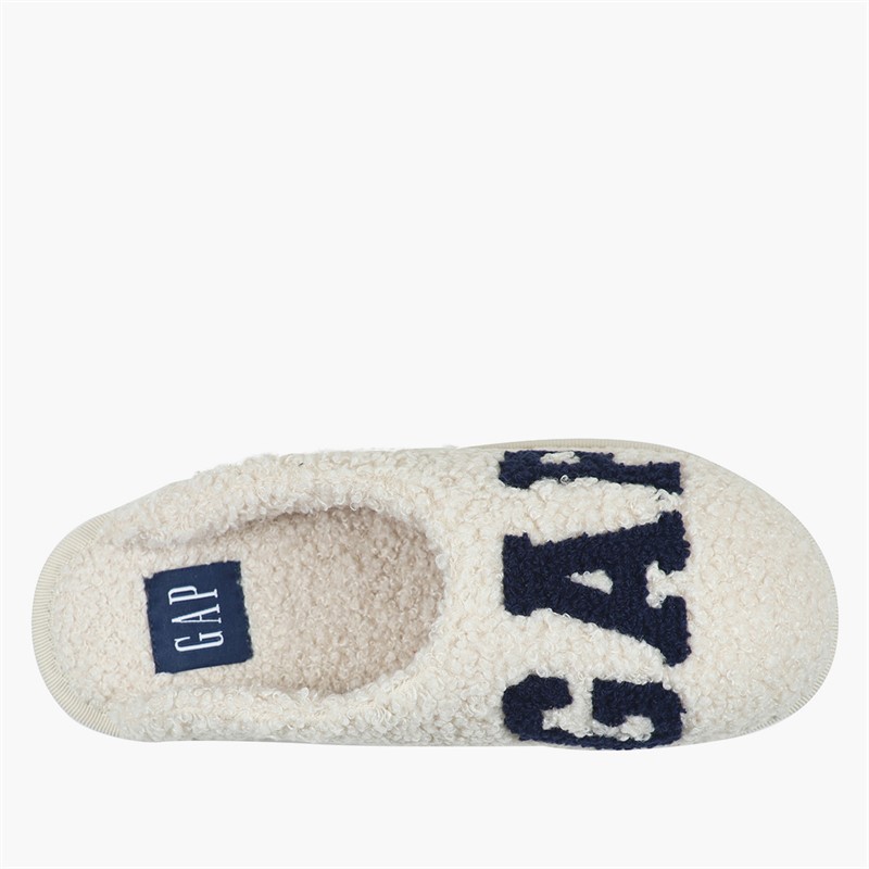 GAP Womens Plano II Slippers Off White