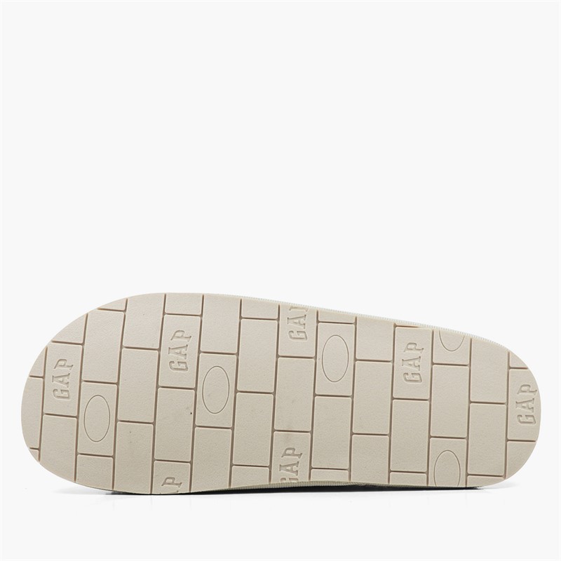 GAP Womens Plano II Slippers Off White
