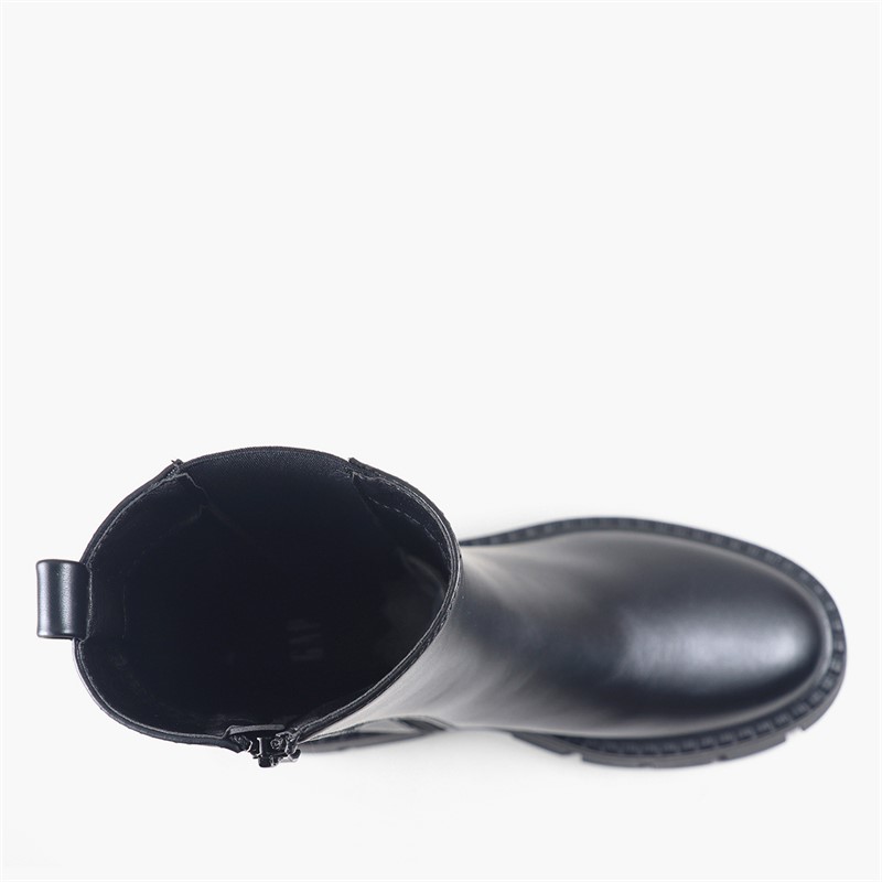 GAP Womens Sophia High Chelsea Boots Black