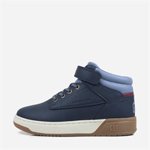 GAP Boys Travis Mid Trainers Navy/Blue/Red Navy Blue Red