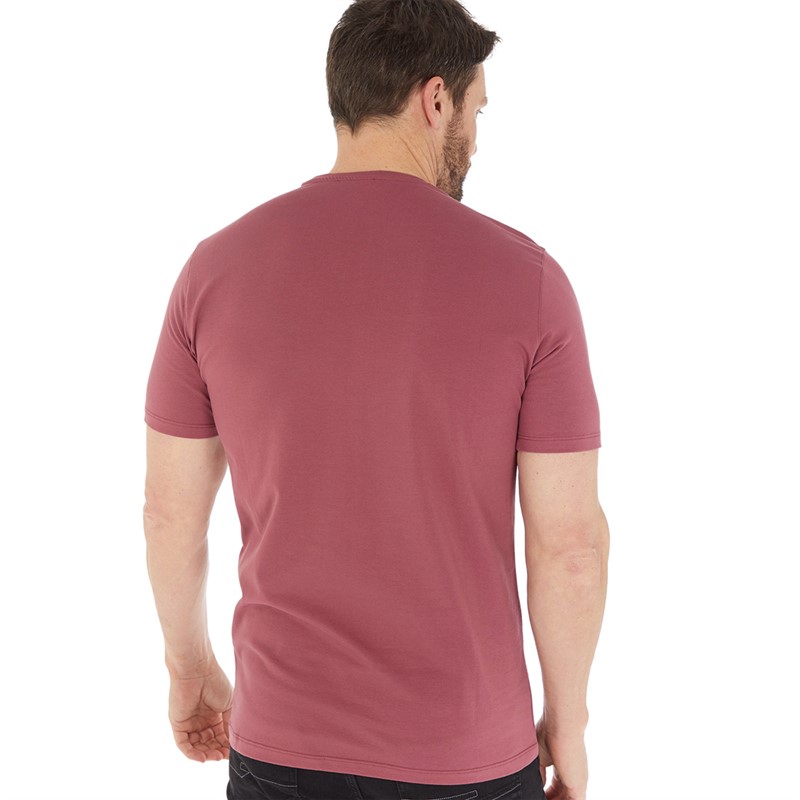 Remus Uomo Mens T-Shirt Light Pink
