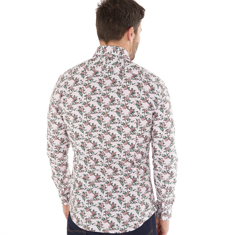 Remus Uomo Mens Formal Shirt Pink 62