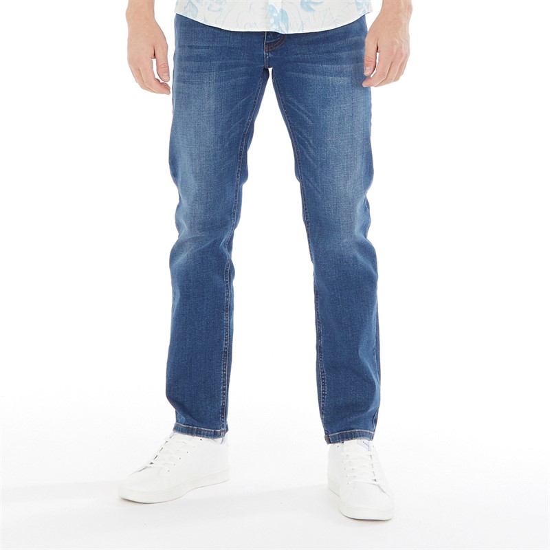 Remus Uomo Mens Jeans Dark Blue