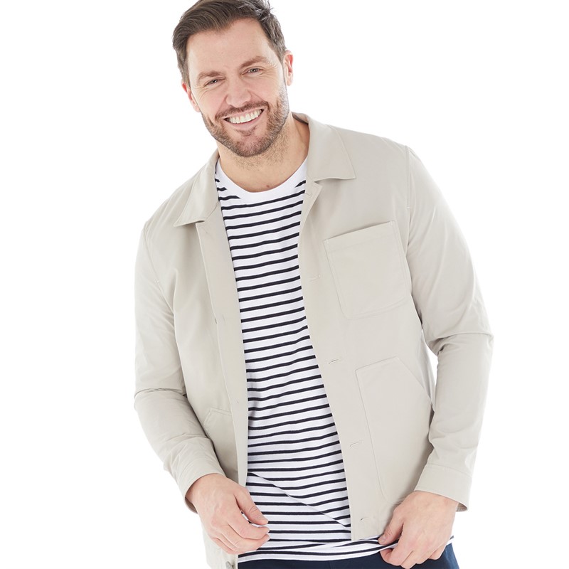 Buy Remus Uomo Mens Long Sleeve Shirt Natural