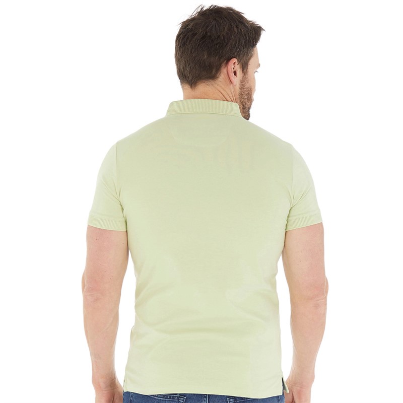 Remus Uomo Mens Polo Pistachio Green