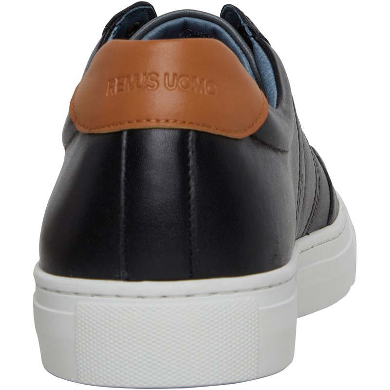 Mens black dress trainers sales