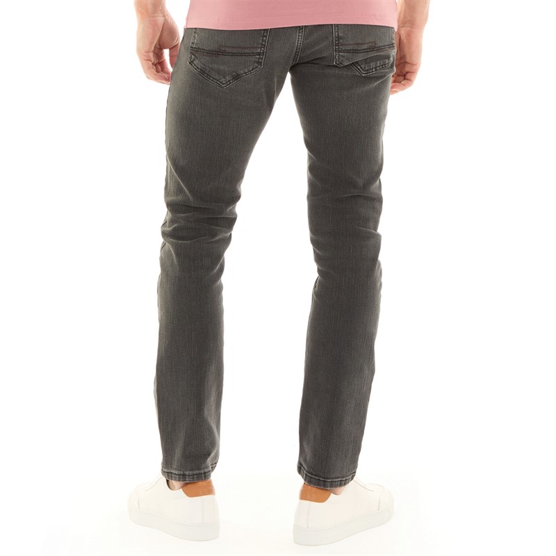 Remus Uomo Mens X Slim Leg Eco Cotton Stretch Jeans Grey