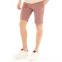 Remus Uomo Mens Emilio Slim Leg Cotton Stretch Chino Shorts Maroon