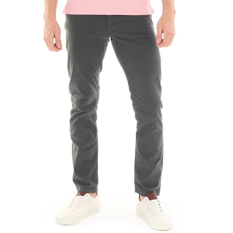 Remus Uomo Mens Slim Fit Cotton Stretch Jeans Dark Blue/Black