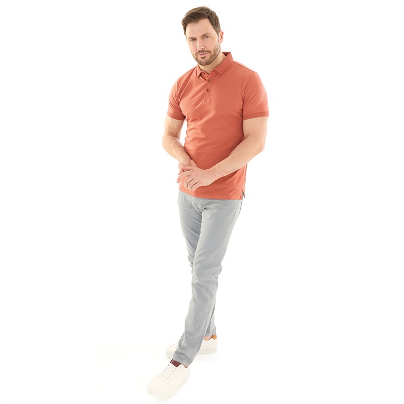 Remus Uomo Mens Slim Fit Cotton Stretch Jeans Grey