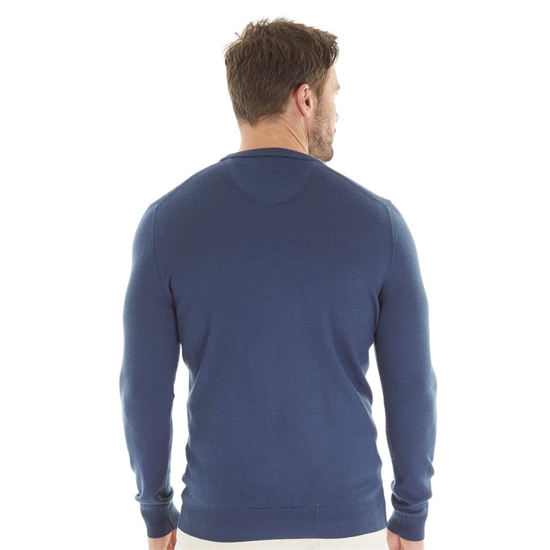 Mens slim fit merino wool sweater best sale