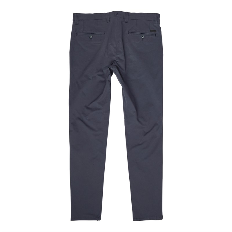 Remus Uomo Mens X-Slim Leg Cotton Stretch Chinos Airforce Blue