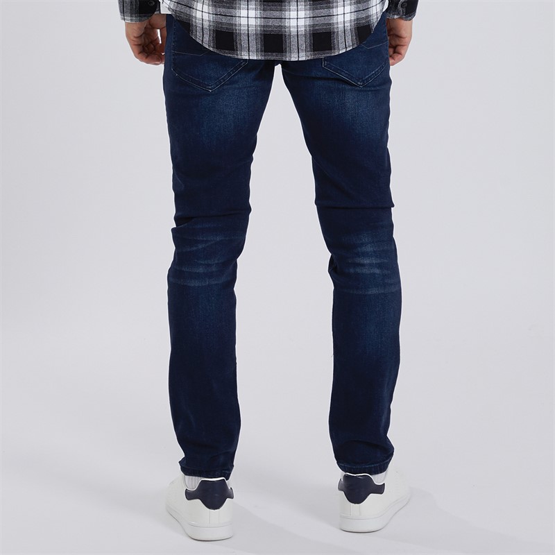 Remus Uomo Mens Apollo Slim Leg Comfort Stretch Jeans Navy