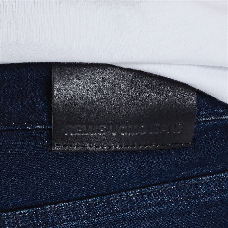 Remus Uomo Mens Apollo Slim Leg Comfort Stretch Jeans Navy