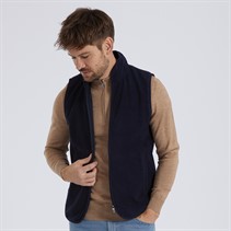 Remus Uomo Mens Slim Fit Gilet Navy