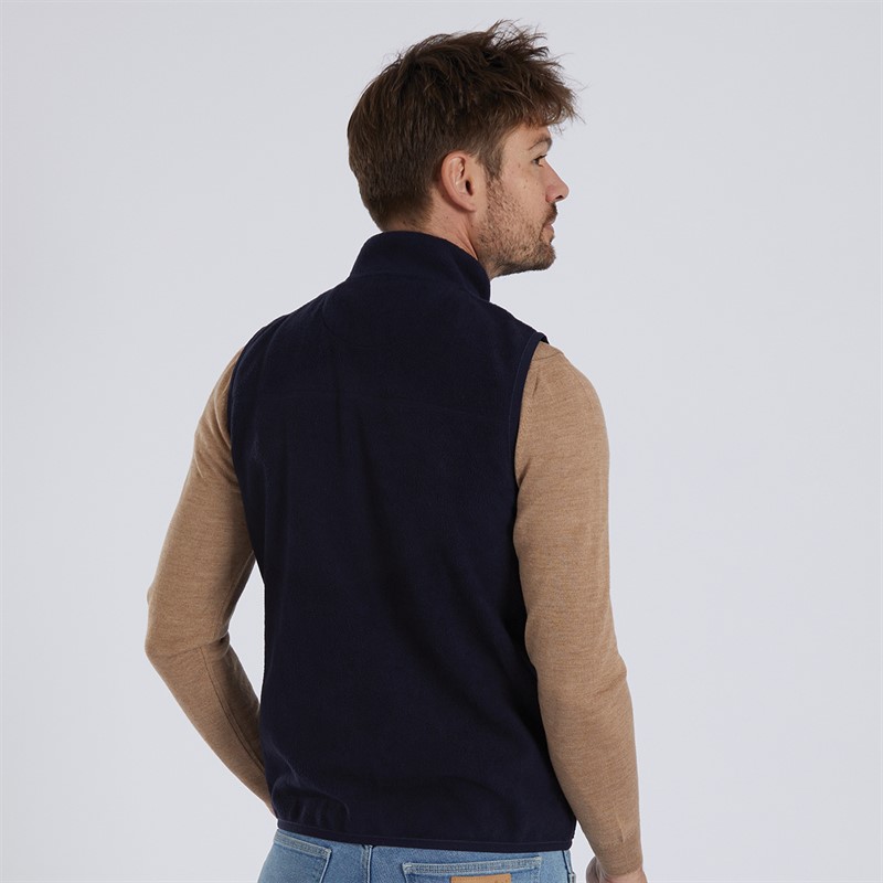 Remus Uomo Mens Slim Fit Gilet Navy