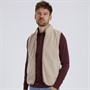 Remus Uomo Mens Slim Fit Gilet Beige