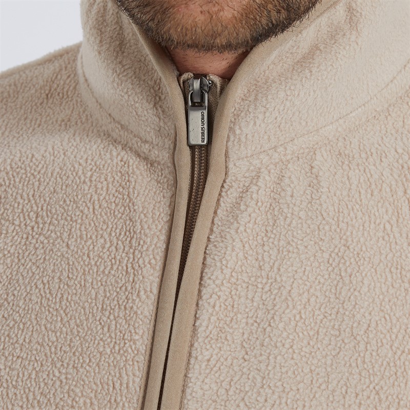Remus Uomo Mens Slim Fit Gilet Beige