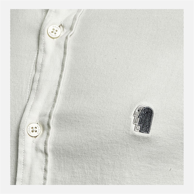 Remus Uomo Mens Slim Fit Cotton Stretch Stone