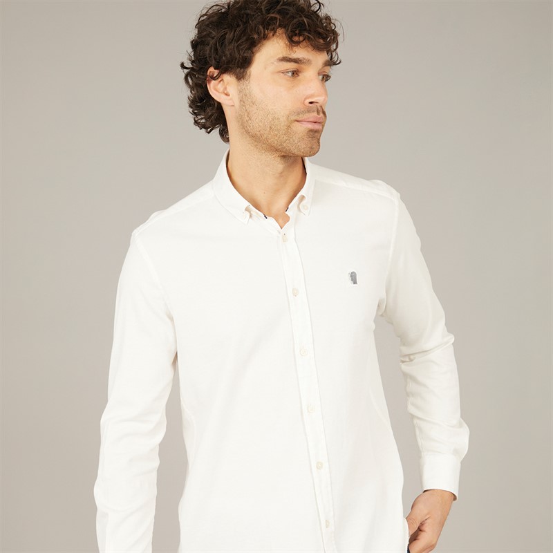 Remus Uomo Mens Slim Fit Cotton Stretch Stone