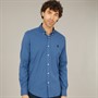 Remus Uomo Mens Slim Fit Cotton Stretch Blue