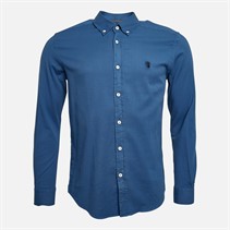 Remus Uomo Mens Slim Fit Cotton Stretch Blue