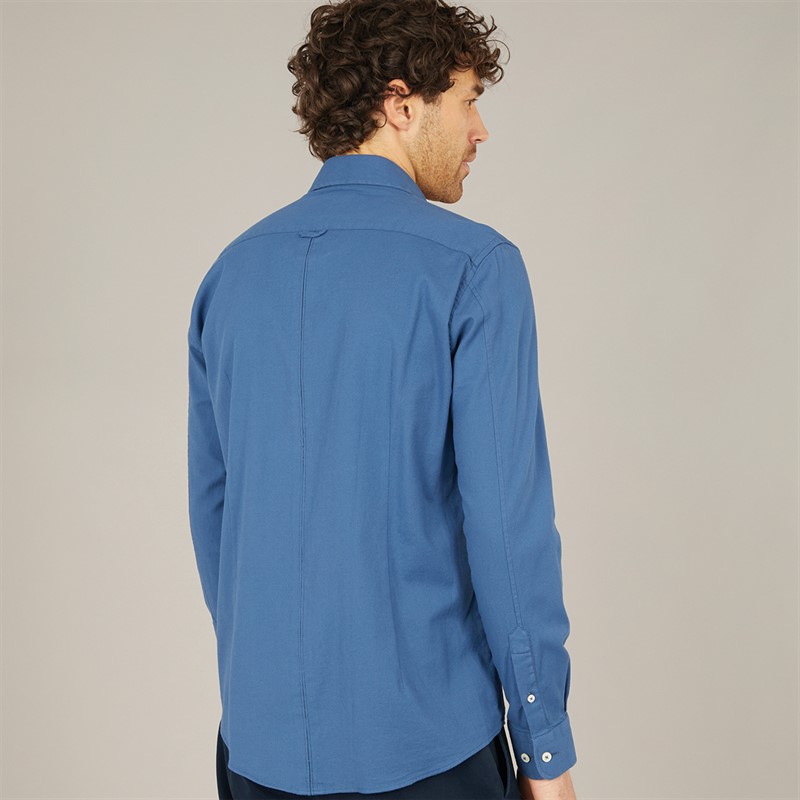 Remus Uomo Mens Slim Fit Cotton Stretch Blue