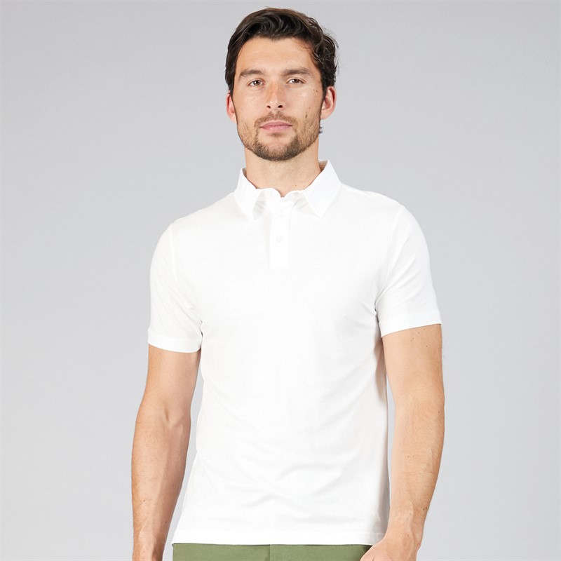 Remus Uomo Mens Polo White - Size S