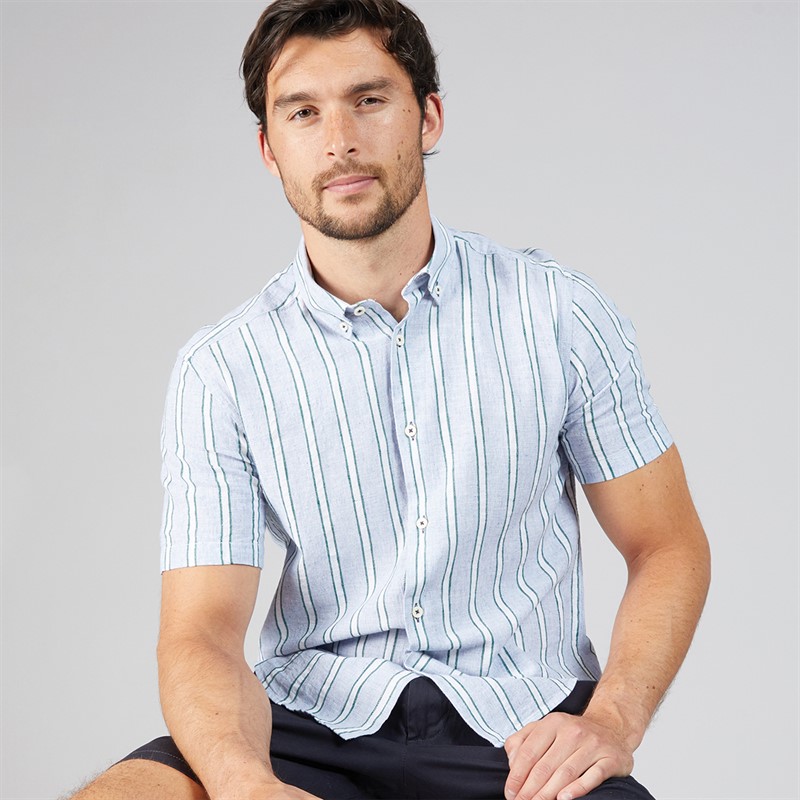 Remus Uomo Mens Shirt Light Blue - Size S/M