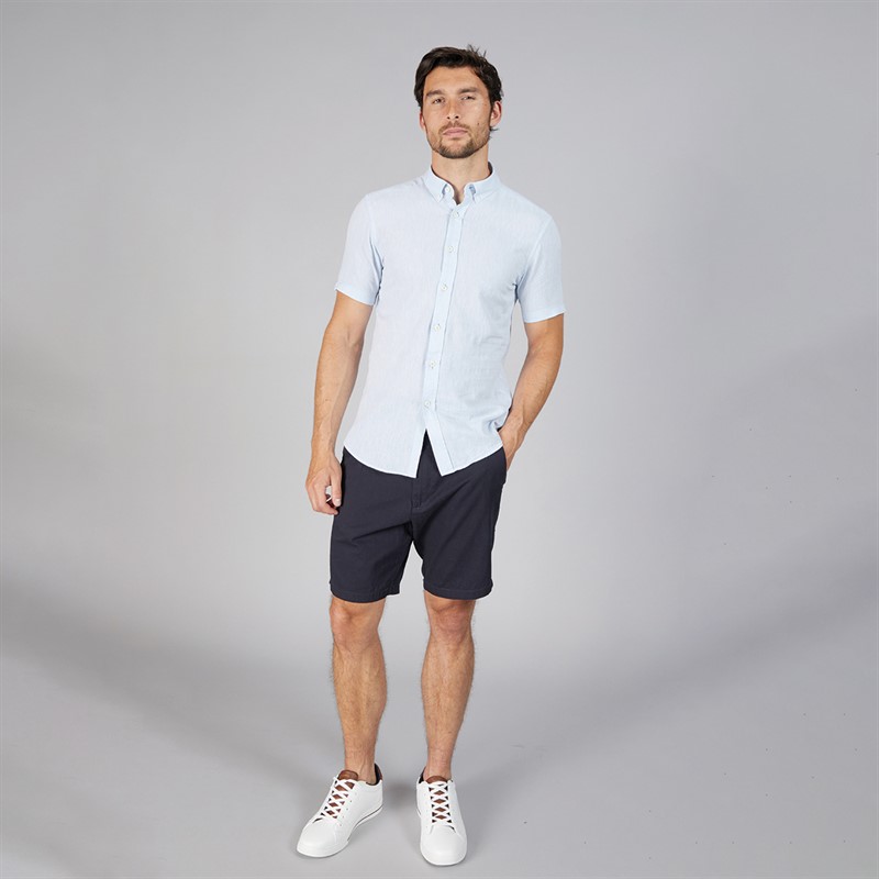 Remus Uomo Mens Shirt Light Blue