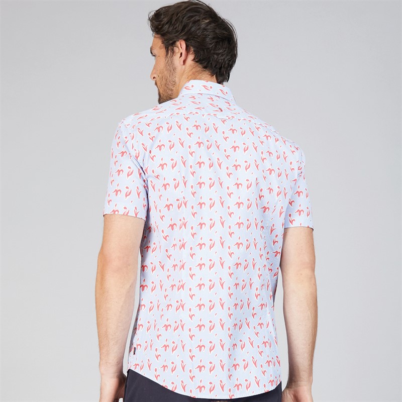 Remus Uomo Mens Shirt Light Blue