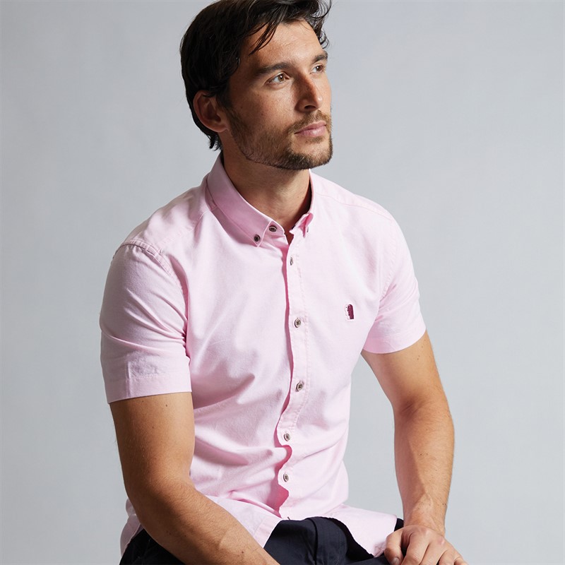 Remus Uomo Mens Shirt Light Pink