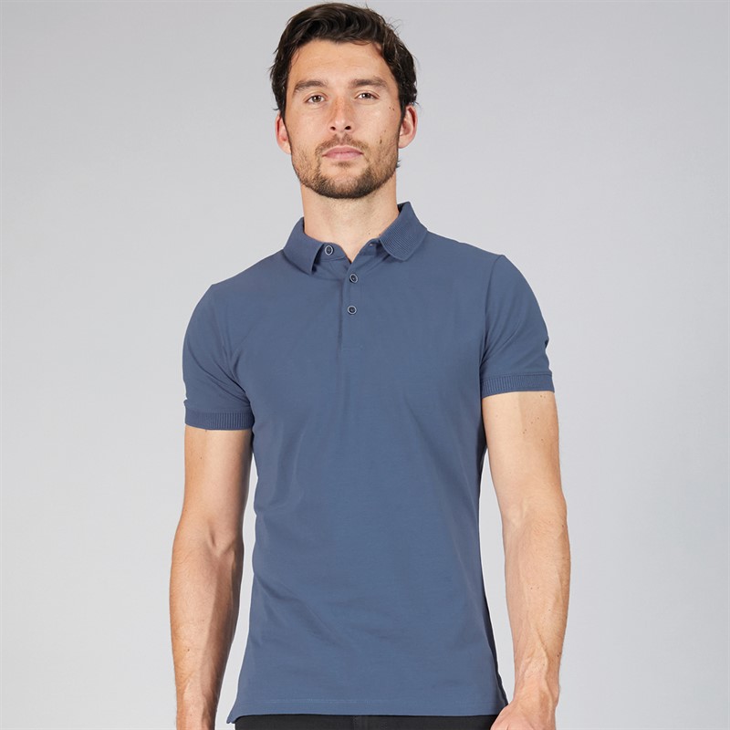 Remus Uomo Mens Polo Air Force Blue