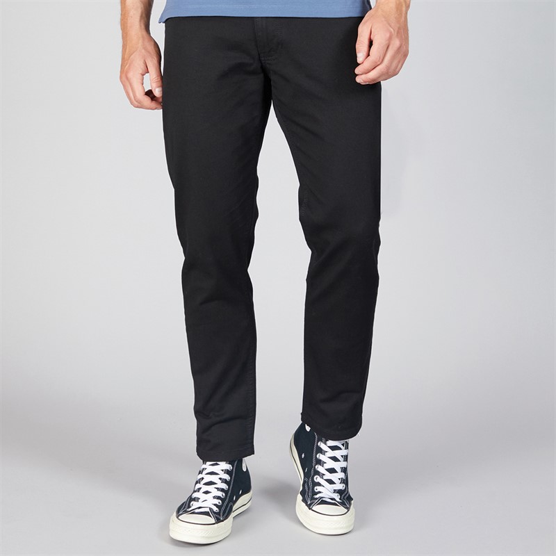Remus Uomo Mens Remums Uomo Straight Leg Cropped Jeans Black - Size 34/SHOR