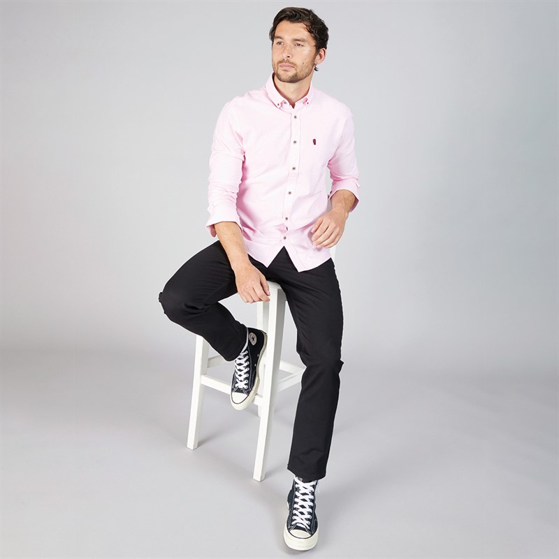 Remus Uomo Mens Shirt Light Pink