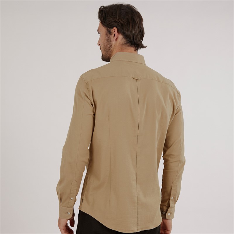 Remus Uomo Mens Casual Shirt Camel 95