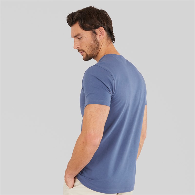 Remus Uomo Mens T-Shirt Air Force Blue