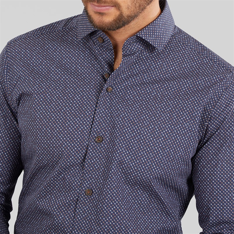 Remus Uomo Mens Shirt Navy 78