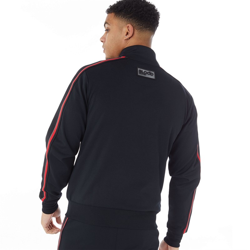 Blood Brother Mens Track Top Black