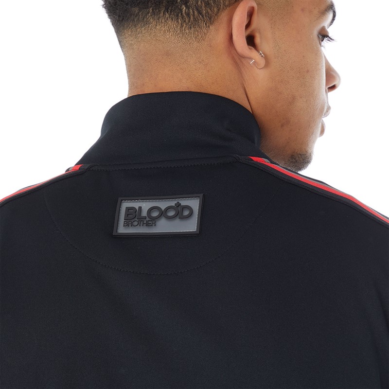 Blood Brother Mens Track Top Black