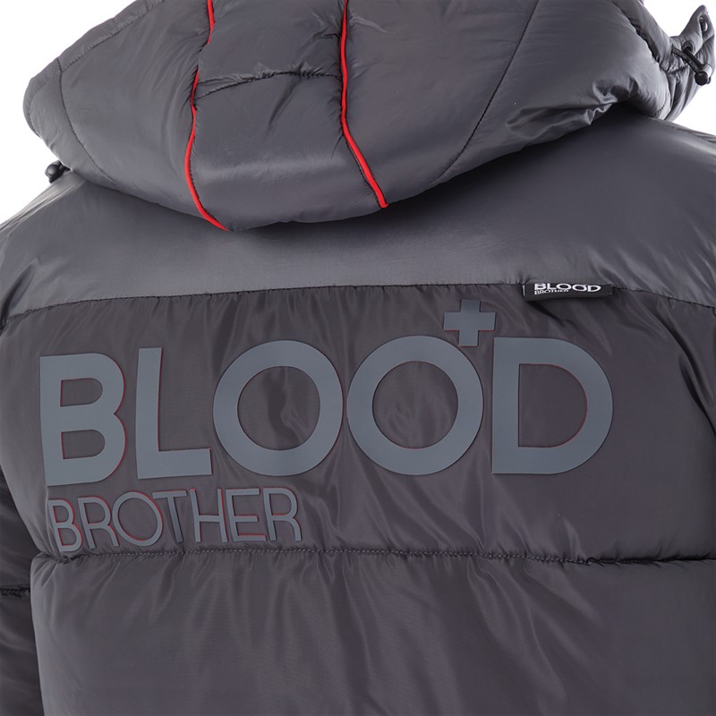 Mens metallic hot sale puffer jacket